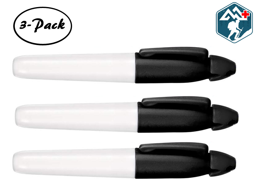 Multi-Use Mini Black Marker - 3 Pack