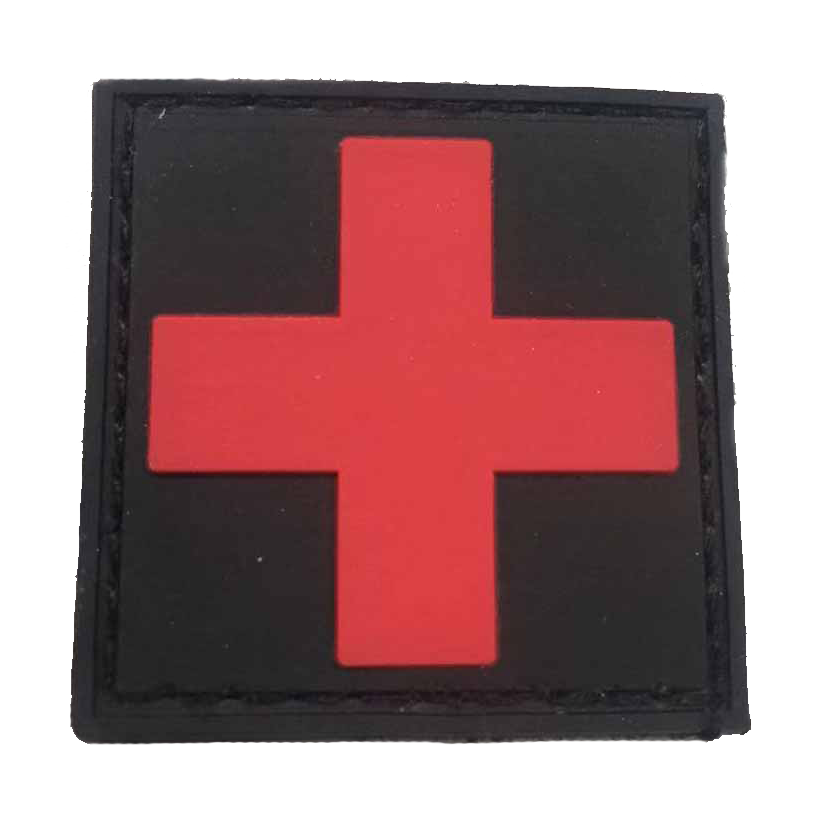 skandale Anoi gået i stykker First Aid Velcro Patch - Red Cross | Mountain Man Medical