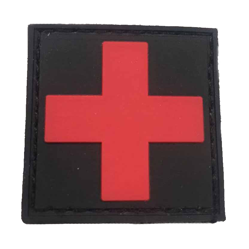 3V Gear Red Cross Medical Patch