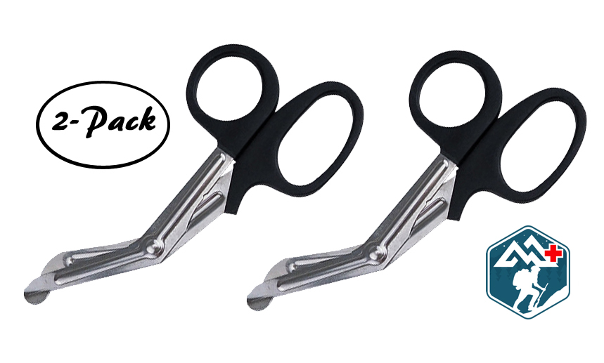 Medical Compact Trauma Shears - 2 Pack