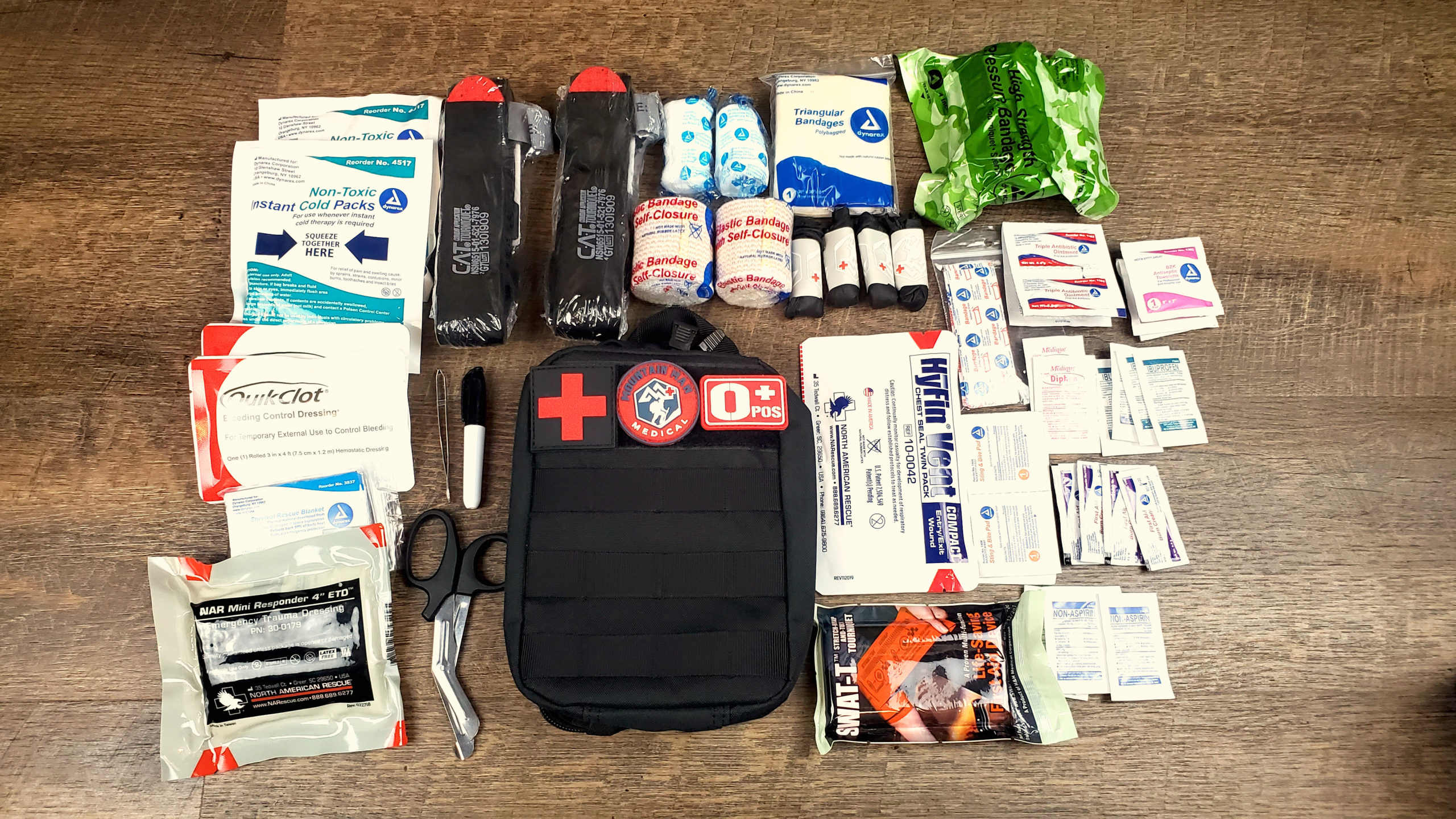 The Ankle Kit - Trauma Kit / Individual First Aid Kit (IFAK)