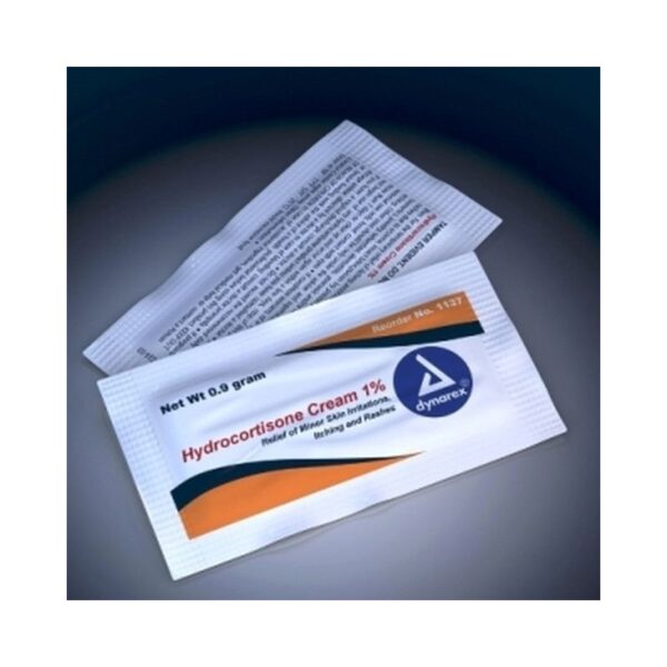 Hydrocortisone Cream .9g Foil Packet 2 Pack